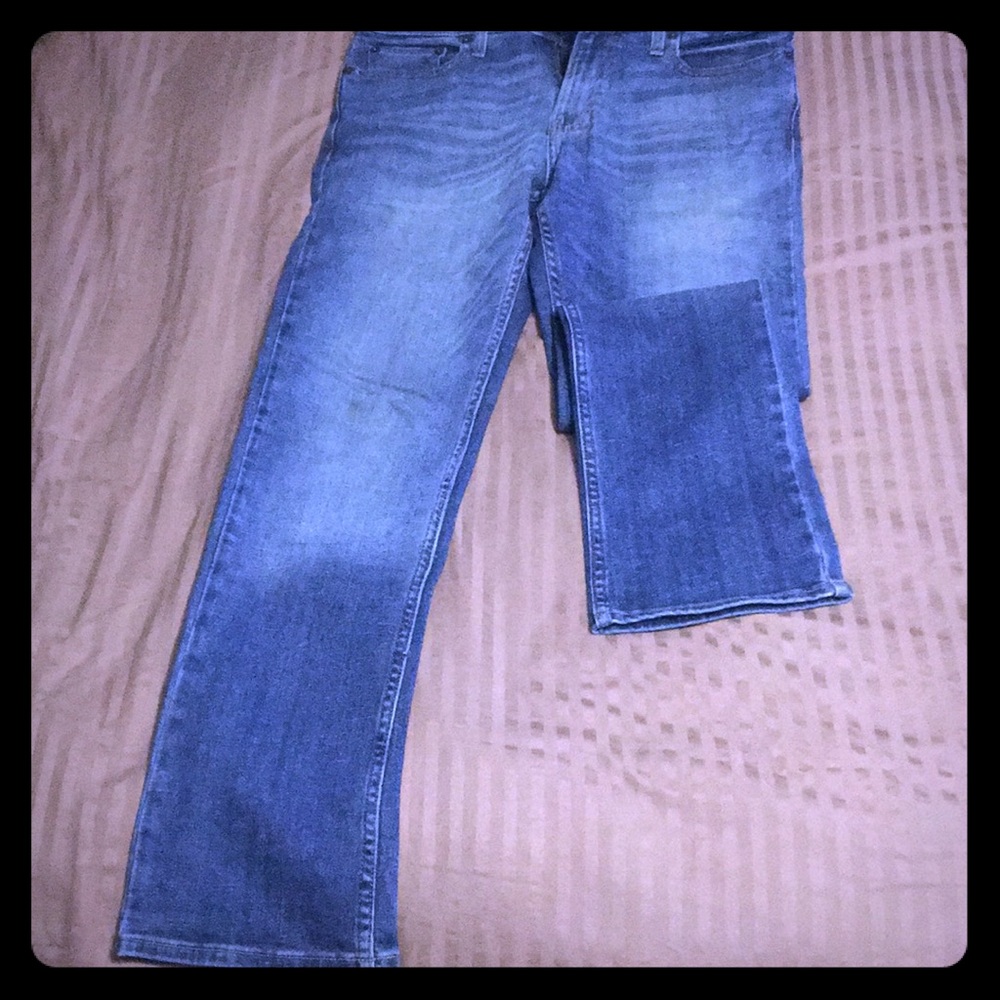 Medium wash jeans